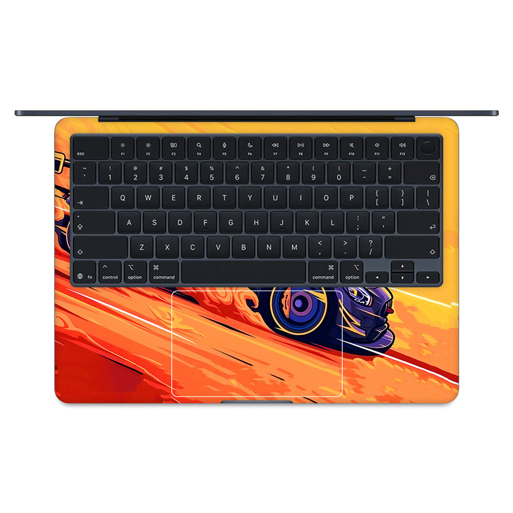 Mercedes AMG MacBook Air 15 M5 2026 Laptop Skin