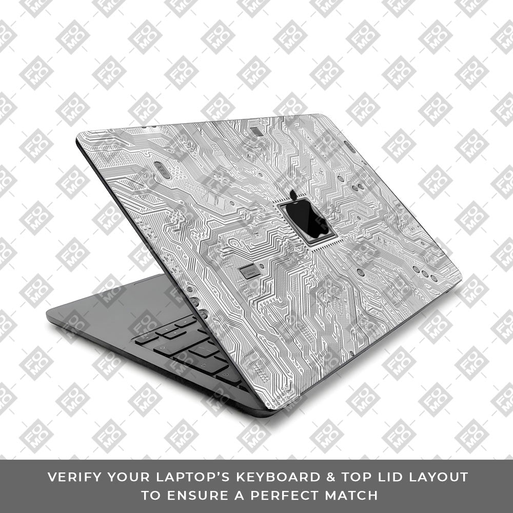 FOMO Circuit Light Mode MacBook Air 15 M5 2026 Laptop Skin