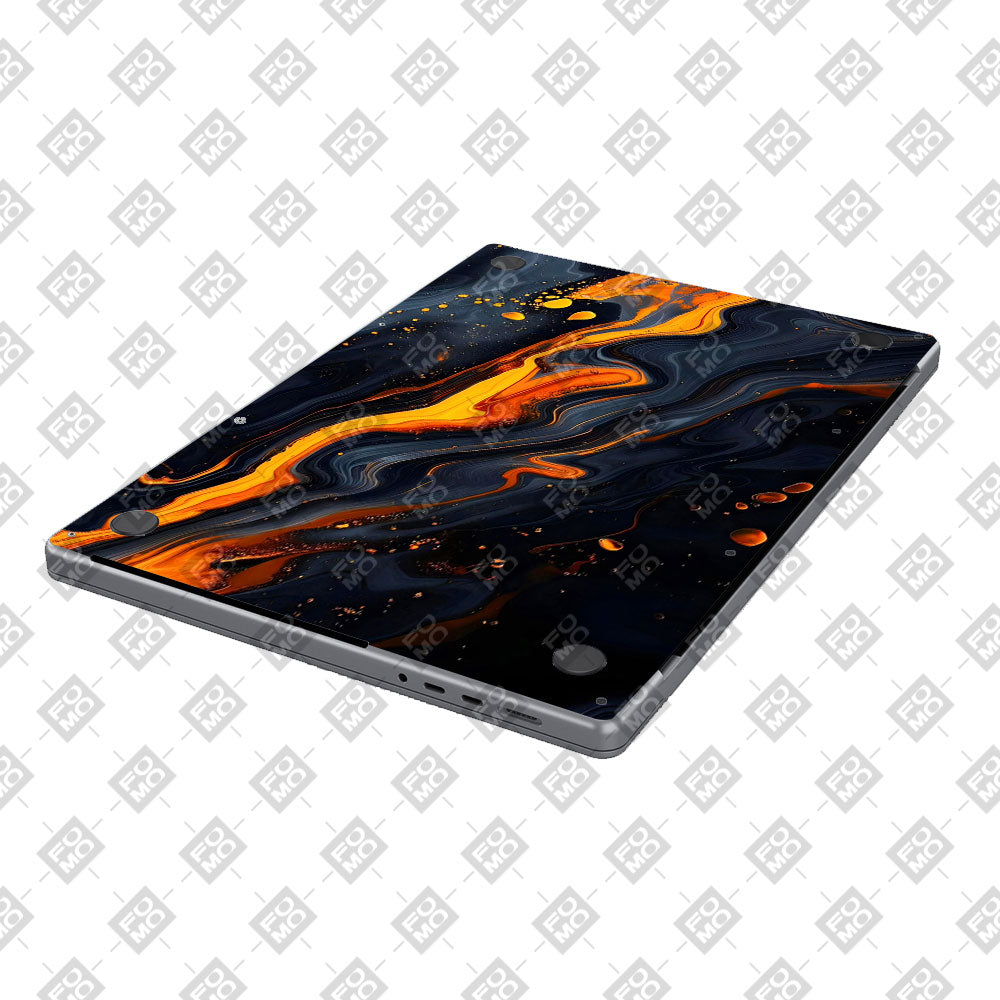 Lava Marble MacBook Air 15 M5 2026 Laptop Skin