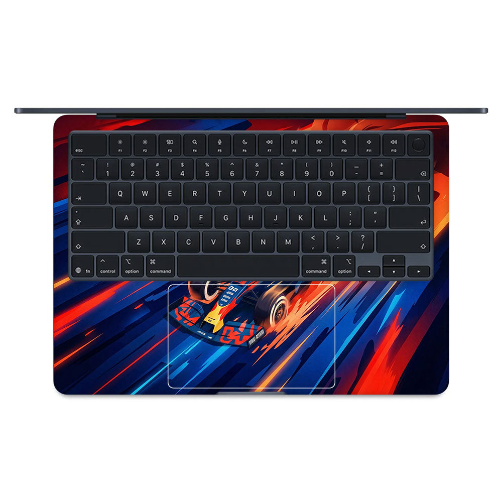 Red Bull Racing Velocity MacBook Air 15 M5 2026 Laptop Skin