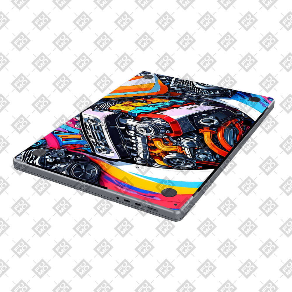 Power in Motion MacBook Air 13 M5 2026 Laptop Skin