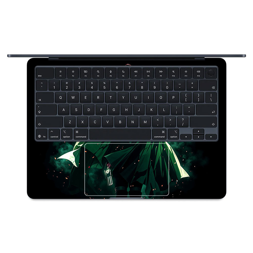 Levi Ackerman Stance MacBook Air 15 M5 2026 Laptop Skin