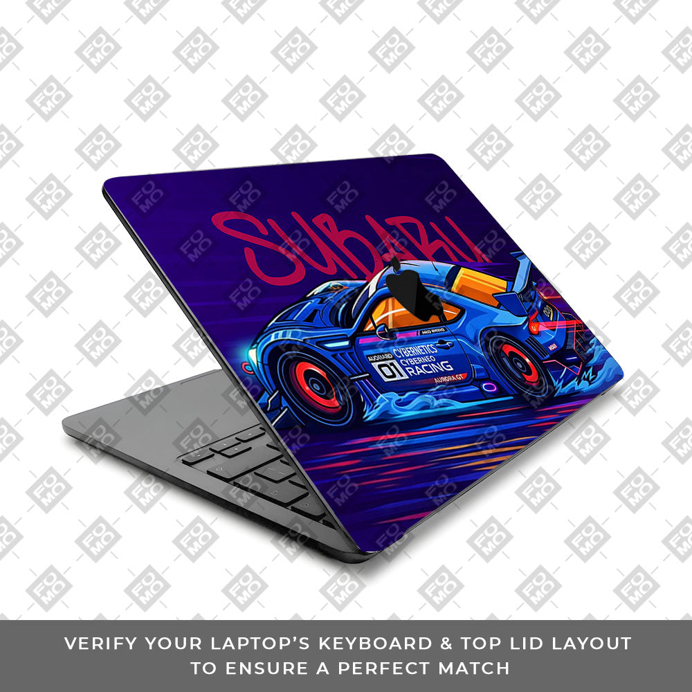 Subaru BRZ MacBook Air 15 M5 2026 Laptop Skin