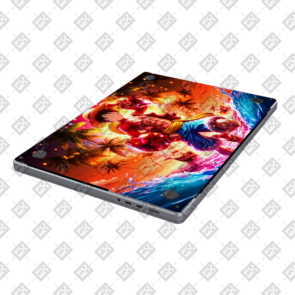 Luffy's Radiant Will MacBook Air 13 M5 2026 Laptop Skin