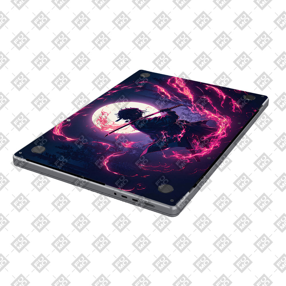 Tanjiro's Flame of Ember MacBook Air 15 M5 2026 Laptop Skin
