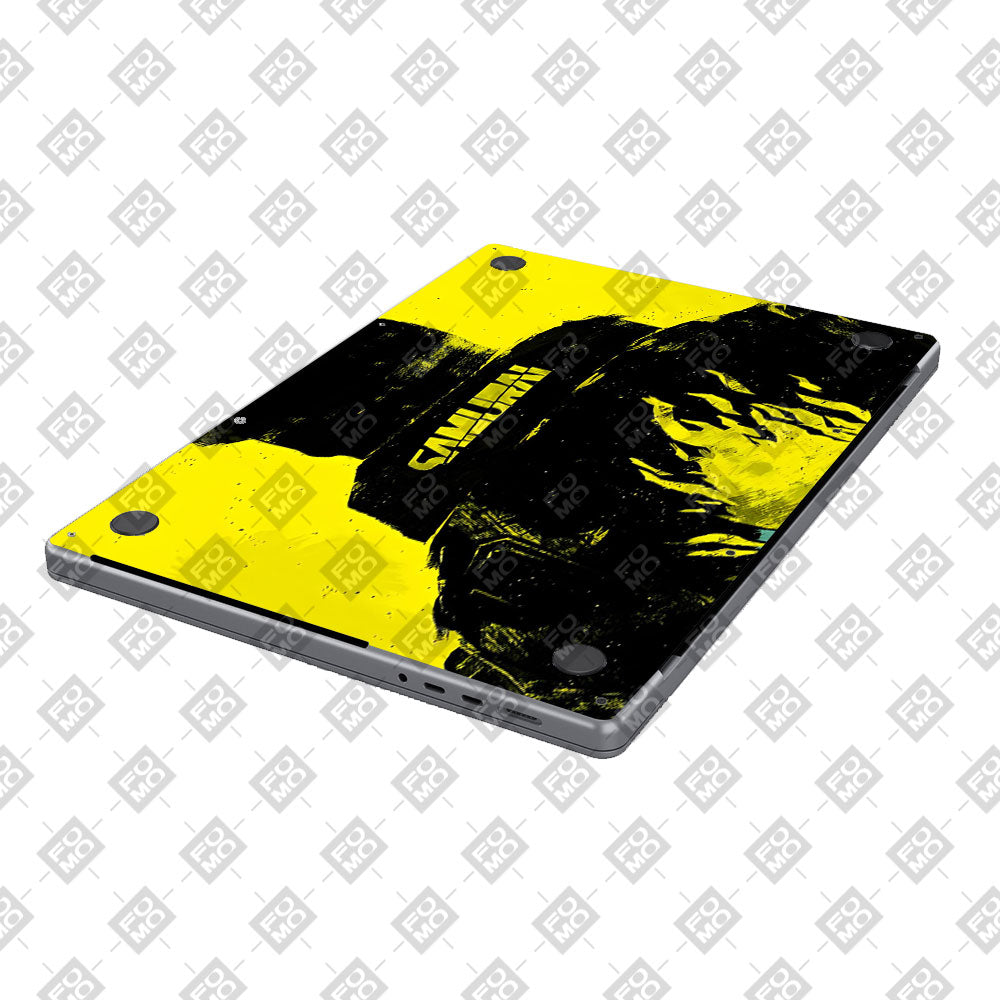 Backlit SAMURAI Jacket MacBook Air 15 M5 2026 Laptop Skin