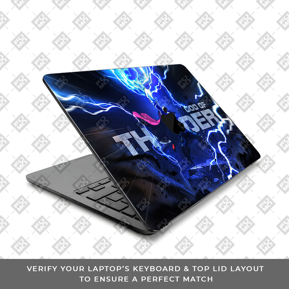 Thor God of Thunder MacBook Air 13 M5 2026 Laptop Skin