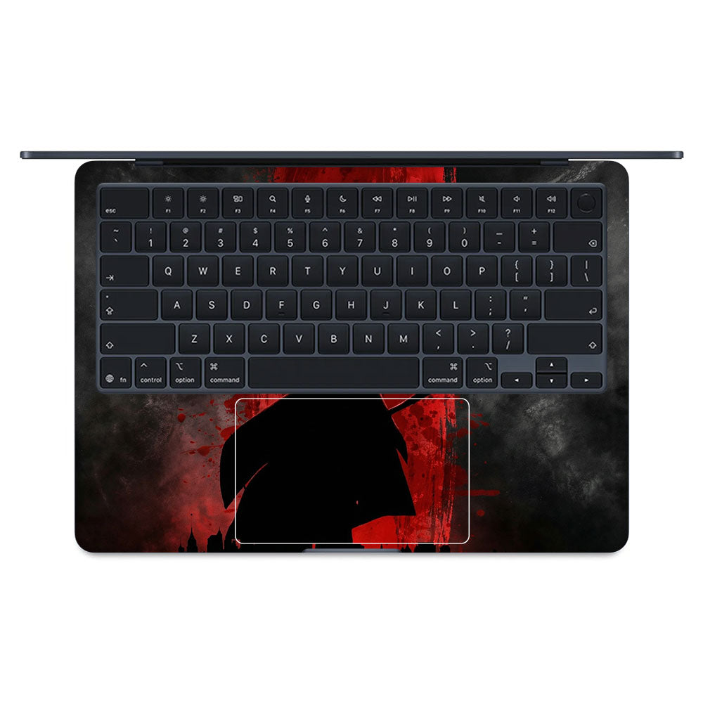 Loki Silhouette Red Strike MacBook Air 15 M5 2026 Laptop Skin