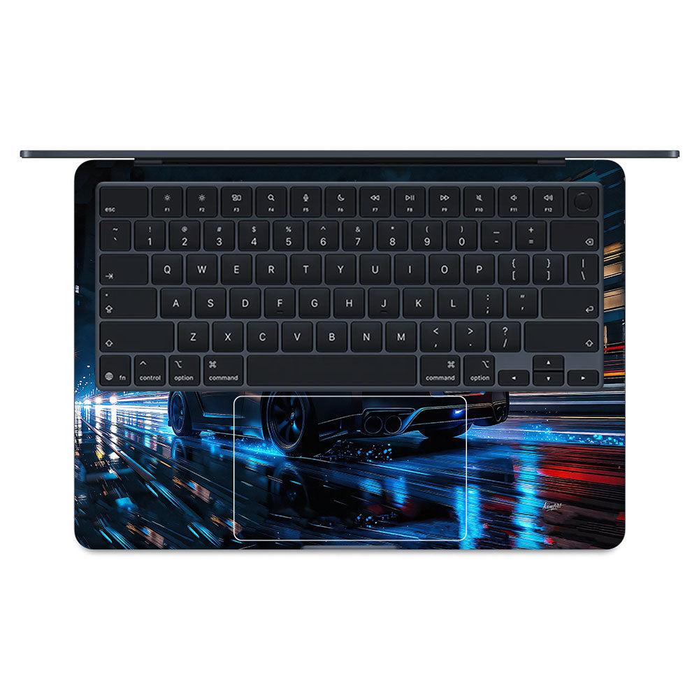GTR Nights MacBook Air 15 M5 2026  Laptop Skin