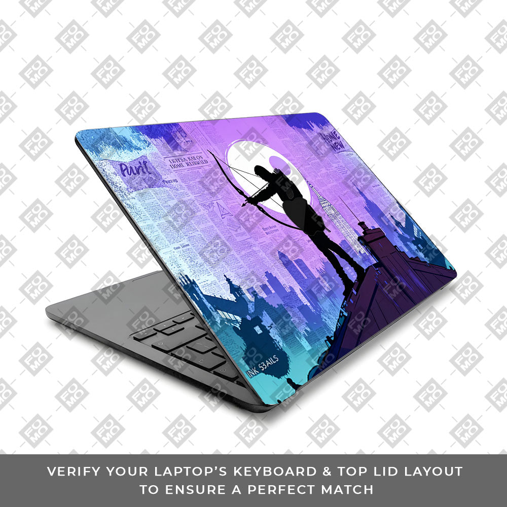 Hawkeye Focus MacBook Air 13 M5 2026 Laptop Skin