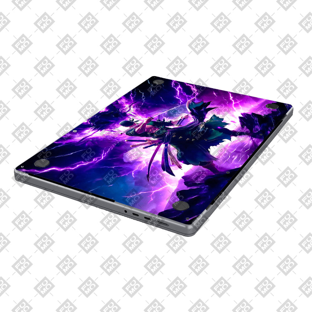 Roronoa Zoro Hell Mode MacBook Air 15 M5 2026 Laptop Skin