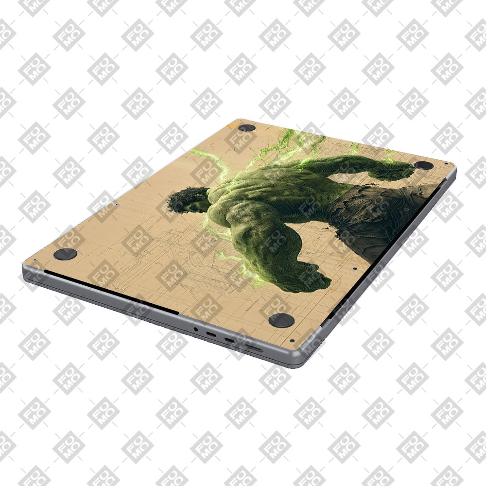 Hulk Unleashed MacBook Air 13 M5 2026 Laptop Skin