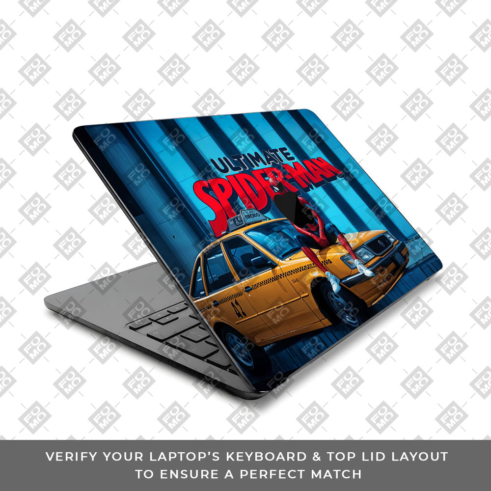 Urban Spiderman MacBook Air 13 M5 2026 Laptop Skin