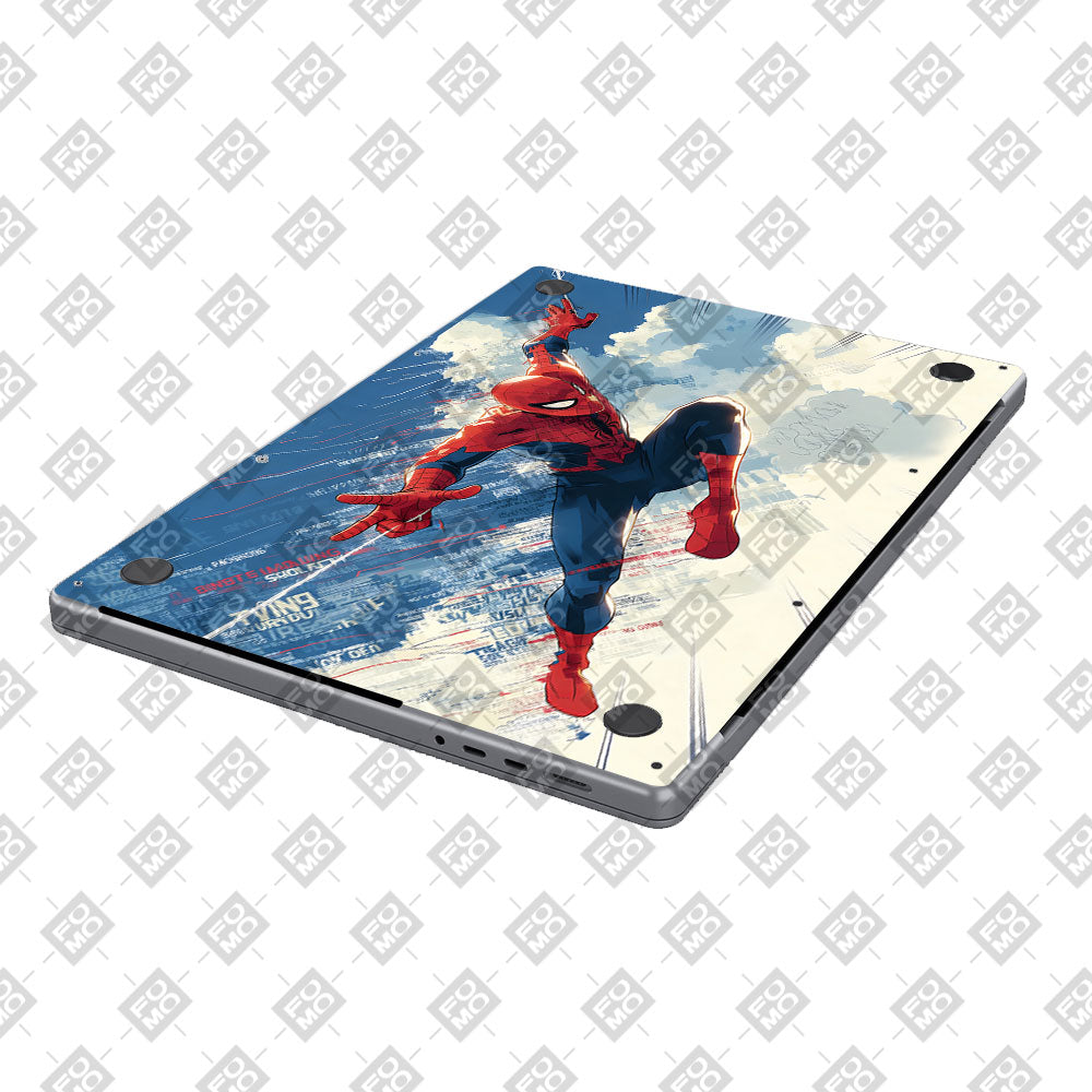 Spiderman Velocity MacBook Air 13 M5 2026 Laptop Skin