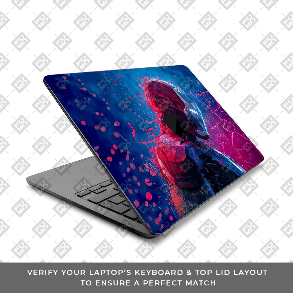 Iron Man Air 15 M5 2026n Tech MacBook Air 13 M5 2026 Laptop Skin