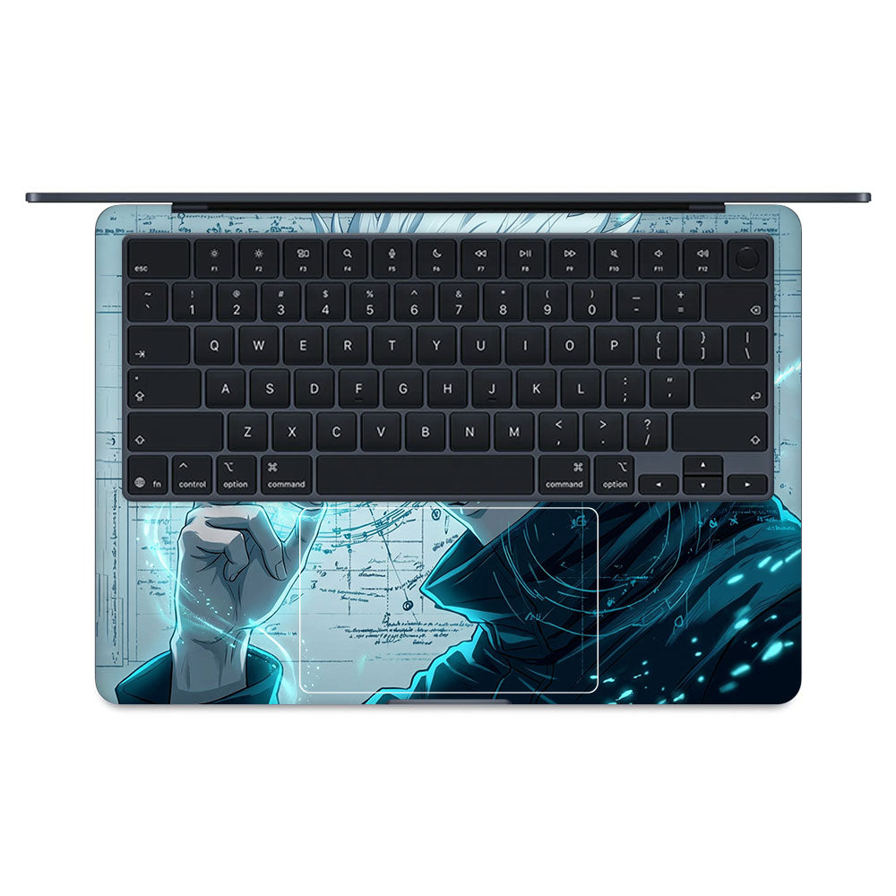 Gojo Satoru Power MacBook Air 15 M5 2026 Laptop Skin