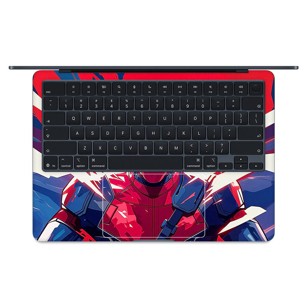 Deadpool Power Burst MacBook Air 15 M5 2026 Laptop Skin
