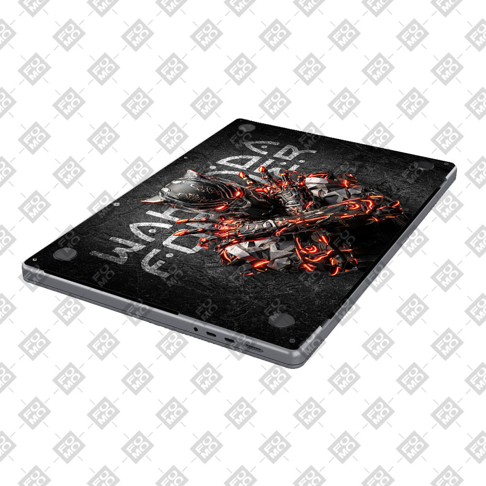 Black Panther Glowing Fury MacBook Air 13 M5 2026 Laptop Skin