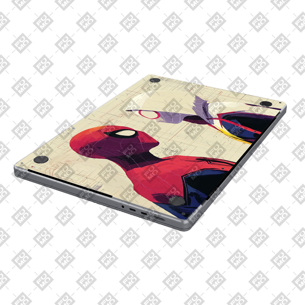 Spider Man X Spider Gwen MacBook Air 15 M5 2026 Laptop Skin