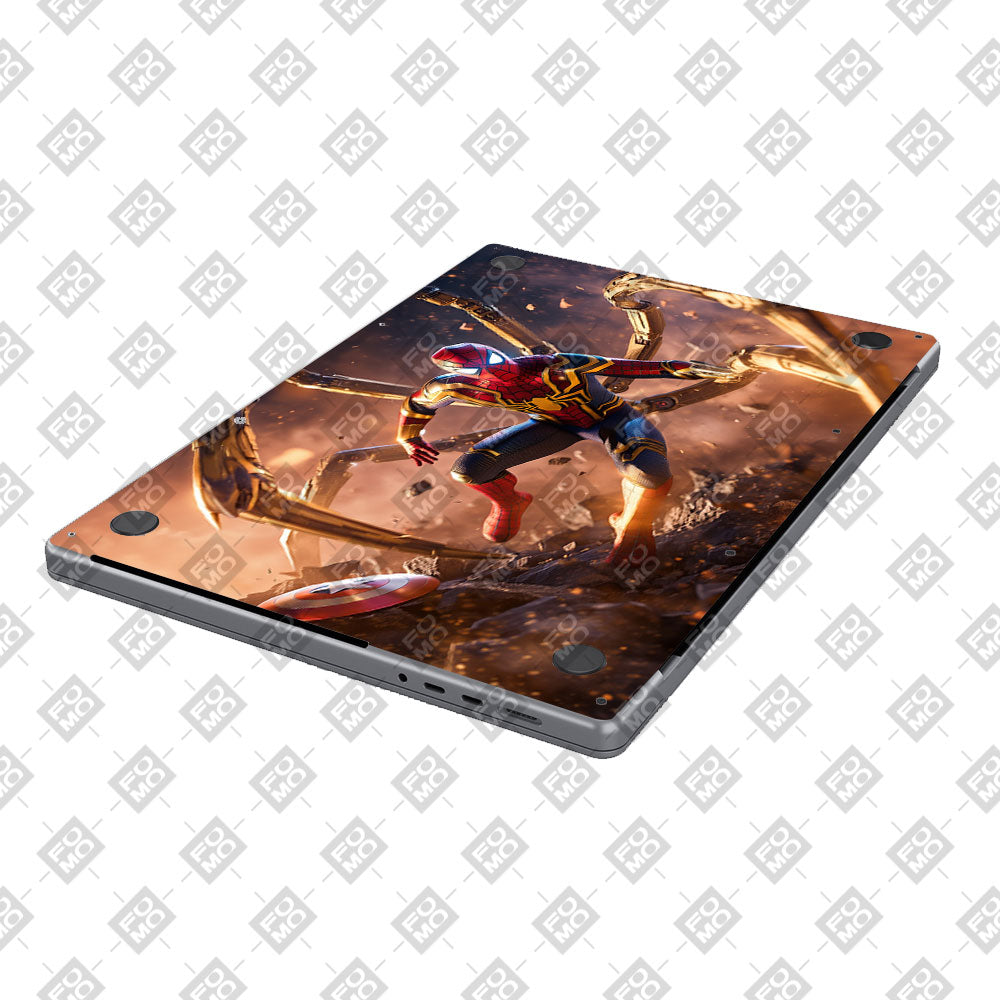 Spider Man Mech Arms MacBook Air 13 M5 2026 Laptop Skin