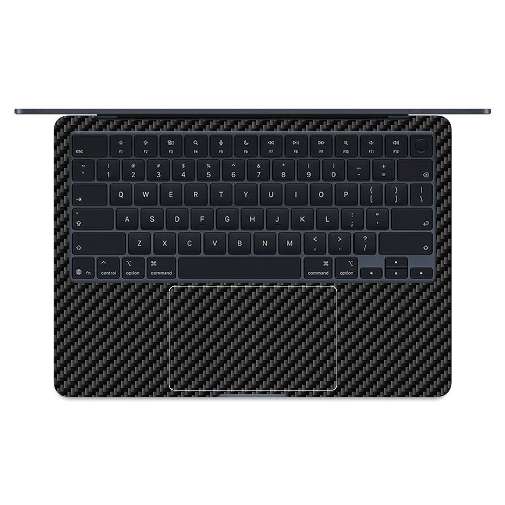 Textured Carbon Fibre MacBook Air 13 M5 2026 Laptop Skin