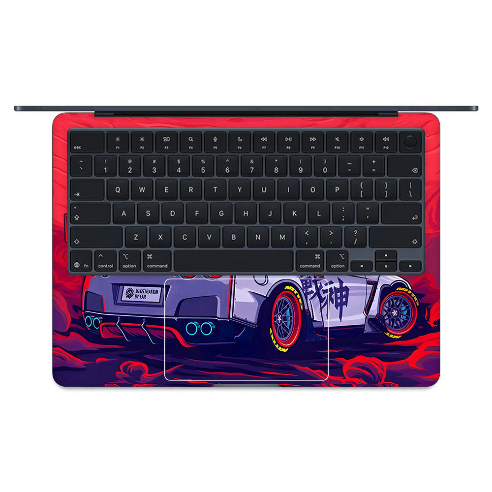 Nissan GTR Racing Edition MacBook Air 13 M5 2026 Laptop Skin