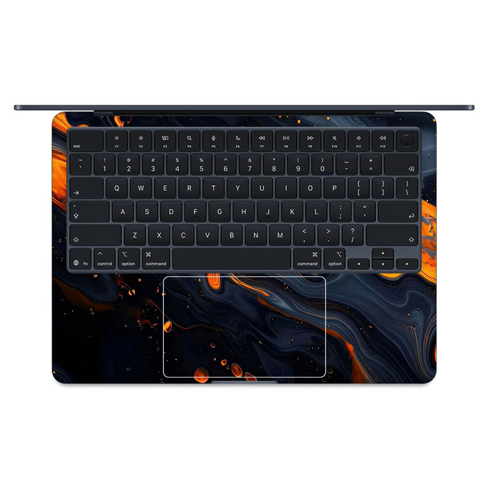 Lava Marble MacBook Air 13 M5 2026 Laptop Skin