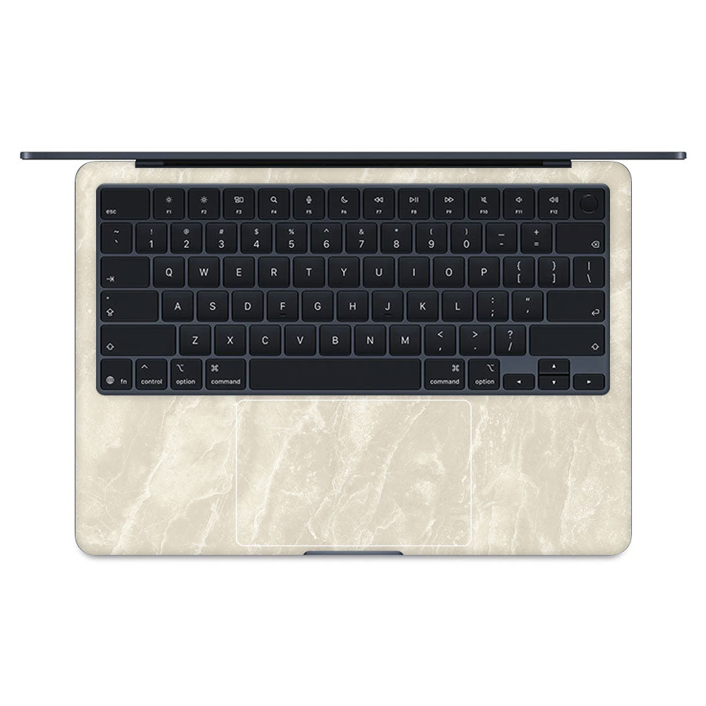 Textured Marble MacBook Air 13 M5 2026 Laptop Skin