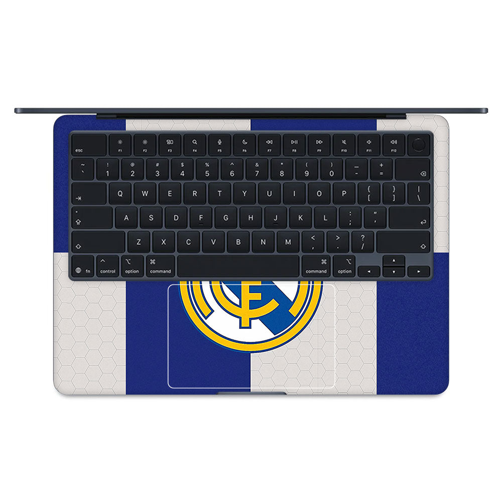 Royal Reign Real Madrid Glory MacBook Air 13 M5 2026  Laptop Skin