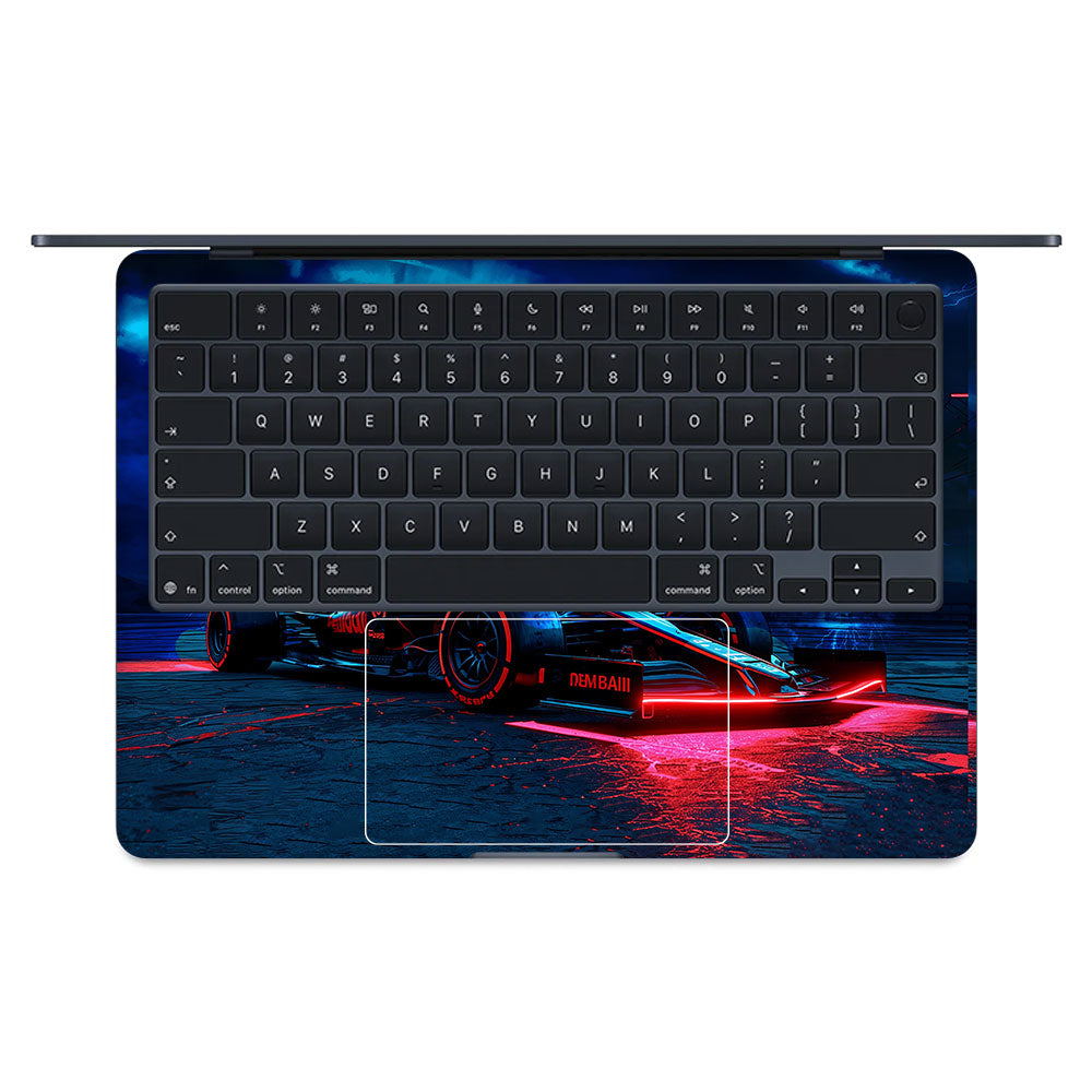 Fututristic Formula 1 MacBook Air 13 M5 2026  Laptop Skin