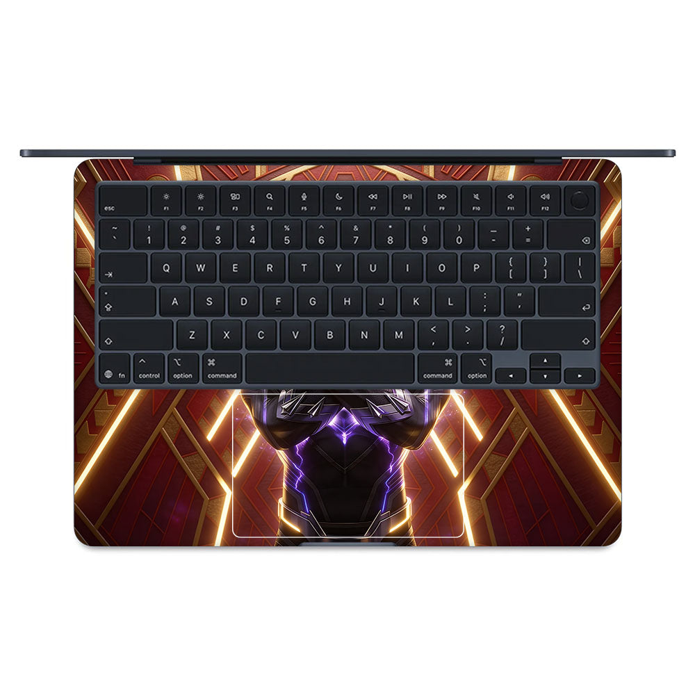 Wakanda Royal Power MacBook Air 13 M5 2026 Laptop Skin