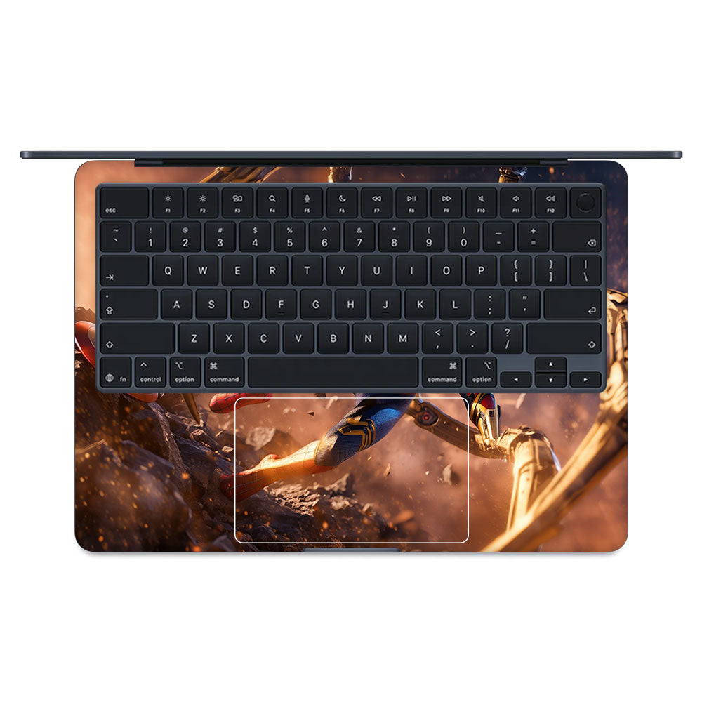 Spider Man Mech Arms MacBook Air 13 M5 2026 Laptop Skin