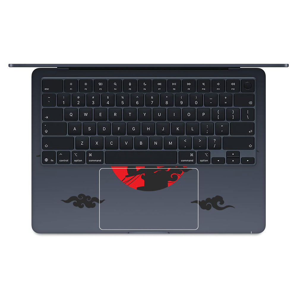 Transparent Moonlit Ninja Macbook Air 13 M5 2026 Laptop Skin