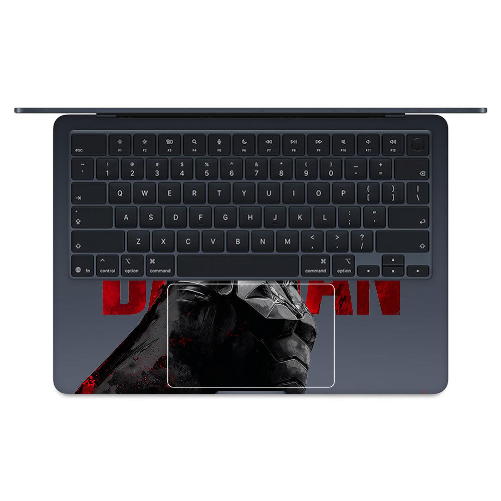 Transparent Shadow Vigilante Macbook Air 13 M5 2026 Laptop Skin