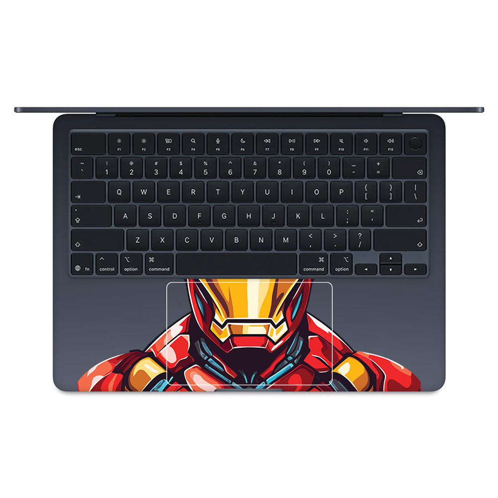 Transparent Arc Reactor Macbook Air 13 M5 2026 Laptop Skin