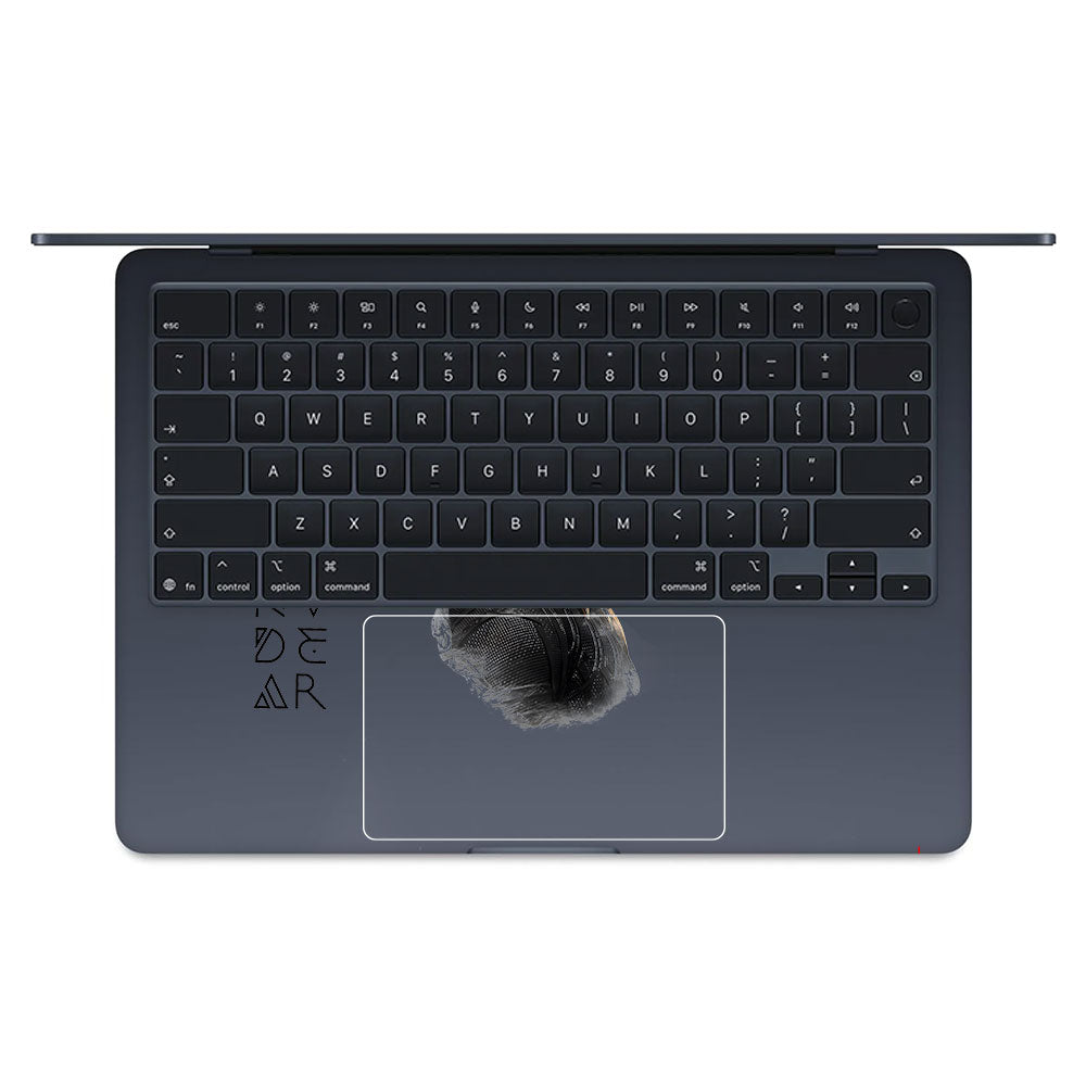 Transparent Wakanda Forever Macbook Air 13 M5 2026 Laptop Skin