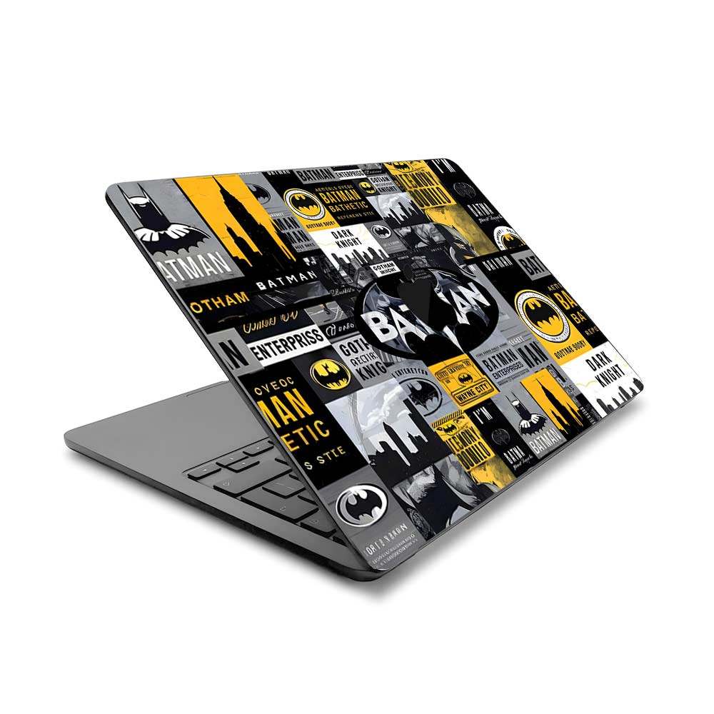 Batman Mac Computer Batman Collage MacBook Air 15 M2 2023 Laptop Skin