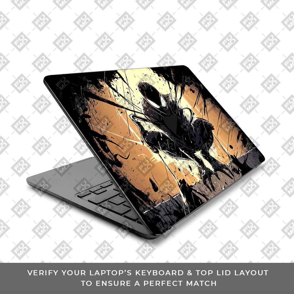 Shadow Spiderman MacBook Air 13 M4 2025 Laptop Skin