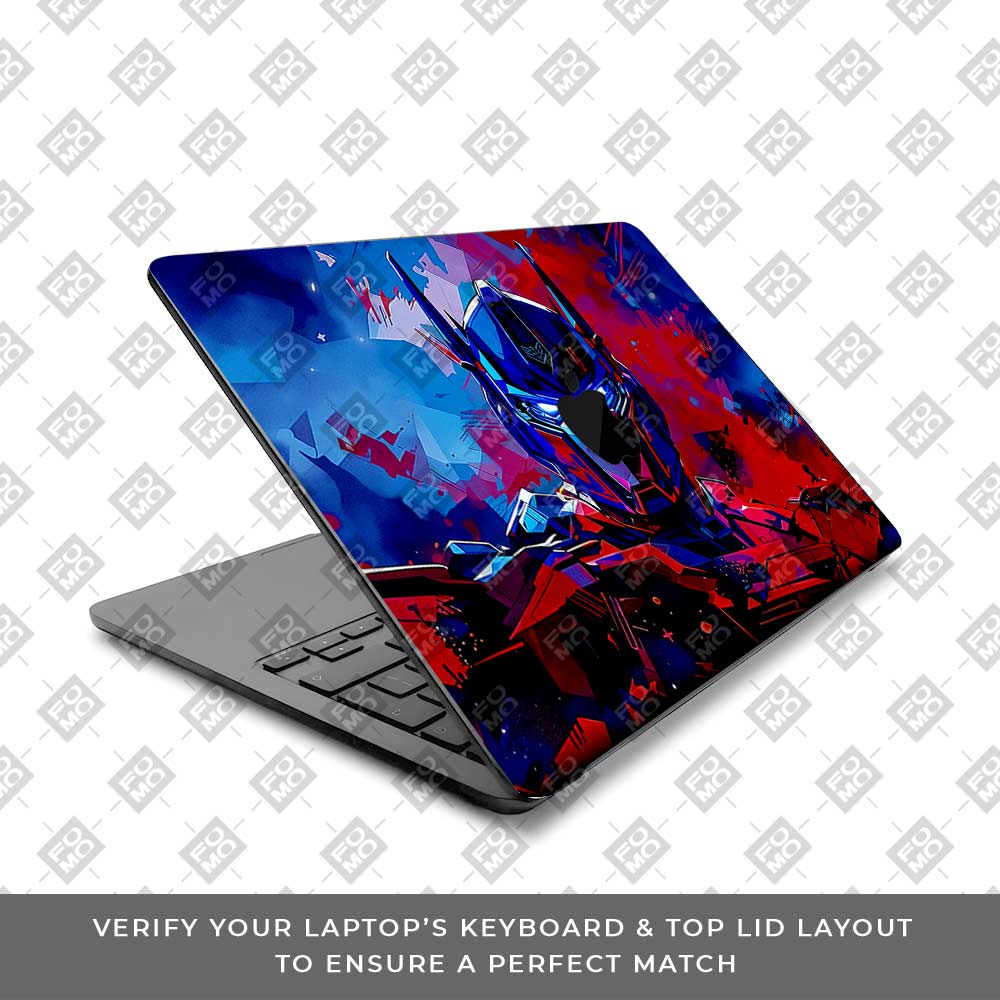 Optimus Prime Transformer MacBook Air 13 M4 2025 Laptop Skin
