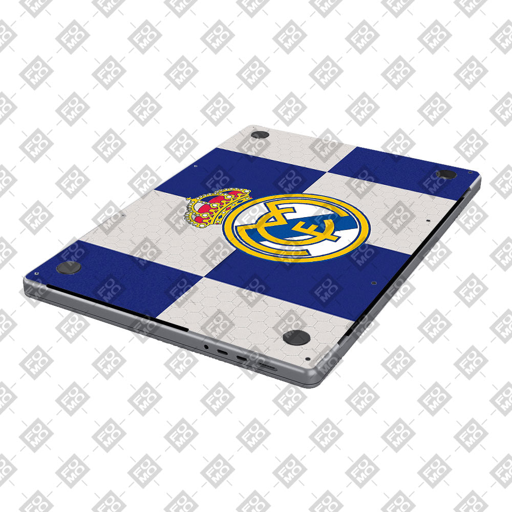 Royal Reign Real Madrid Glory MacBook Air 13 M4 2025 Laptop Skin