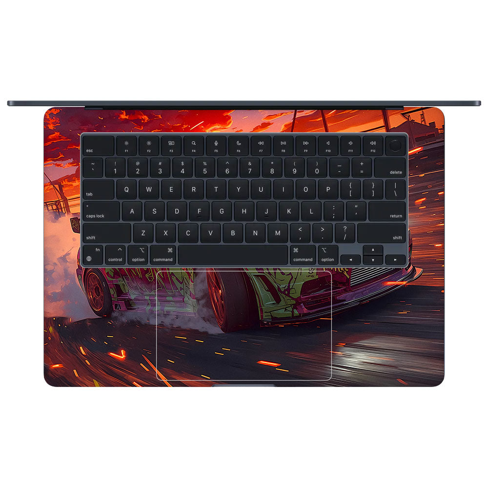 Tokyo Drift Vibes MacBook Air 15 M2 2023 Laptop Skin