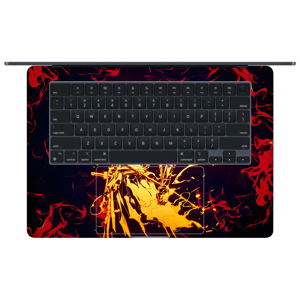 Bleach Ichigo Bankai Form MacBook Air 15 M2 2023 Laptop Skin