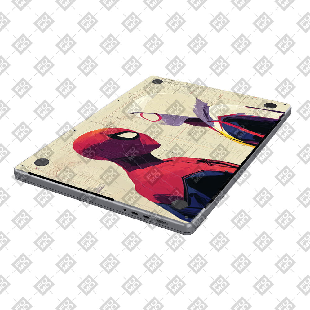 Spider Man X Spider Gwen MacBook Air 15 M2 2023 Laptop Skin