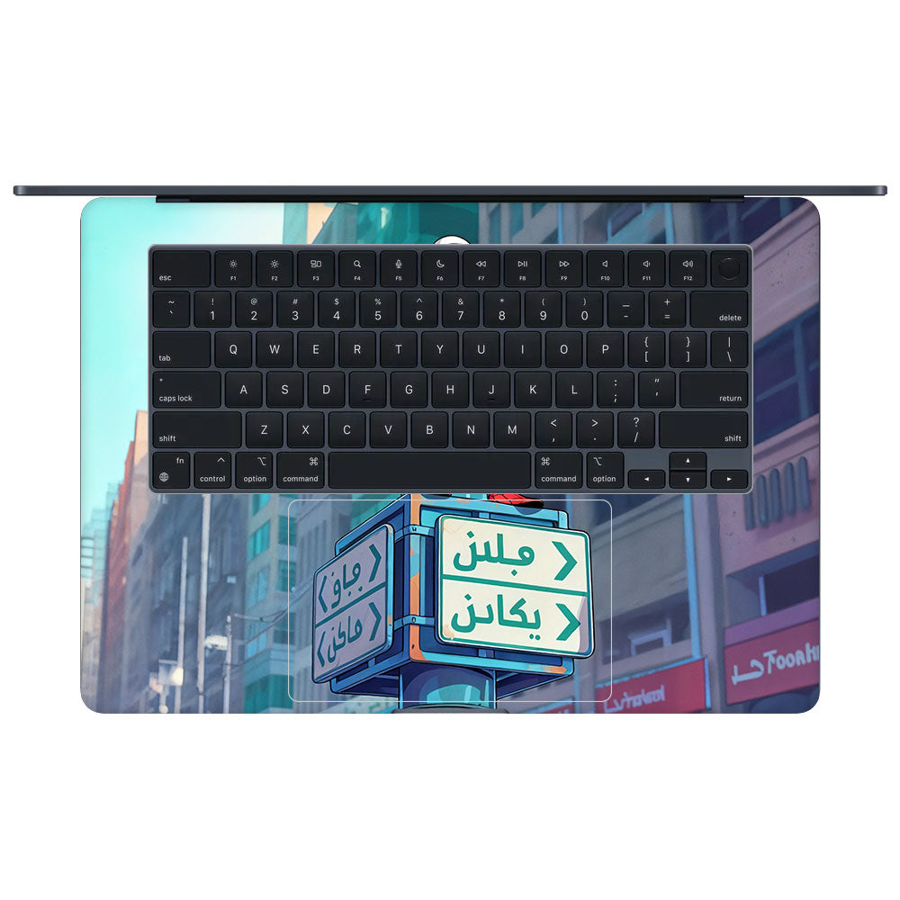 Arabian Spider Man MacBook Air 15 M2 2023 Laptop Skin