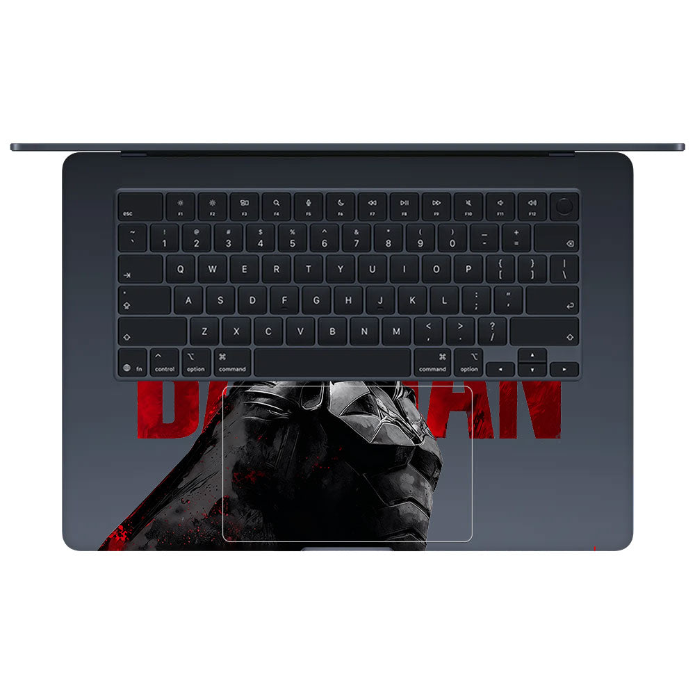 Transparent Shadow Vigilante Macbook Air 15 M5 2026 Laptop Skin