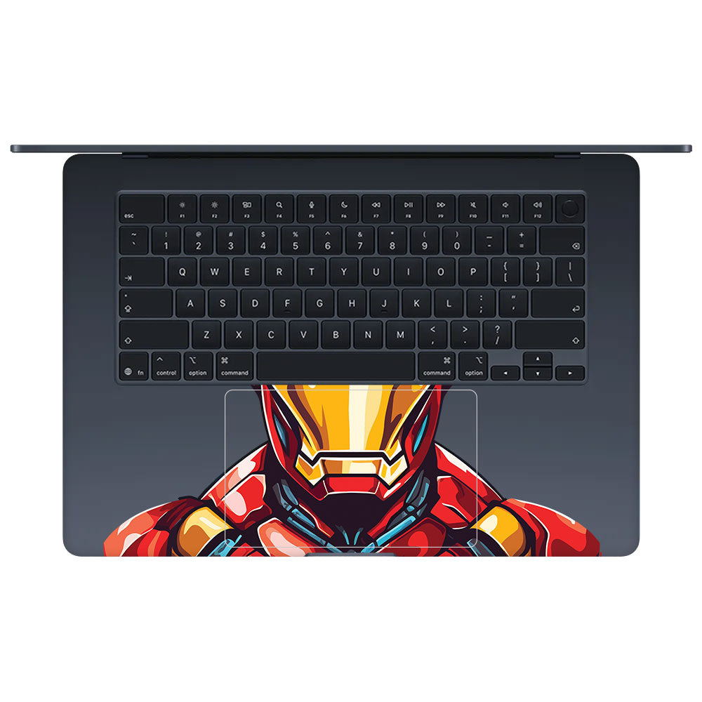 Transparent Arc Reactor Macbook Air 15 M5 2026 Laptop Skin