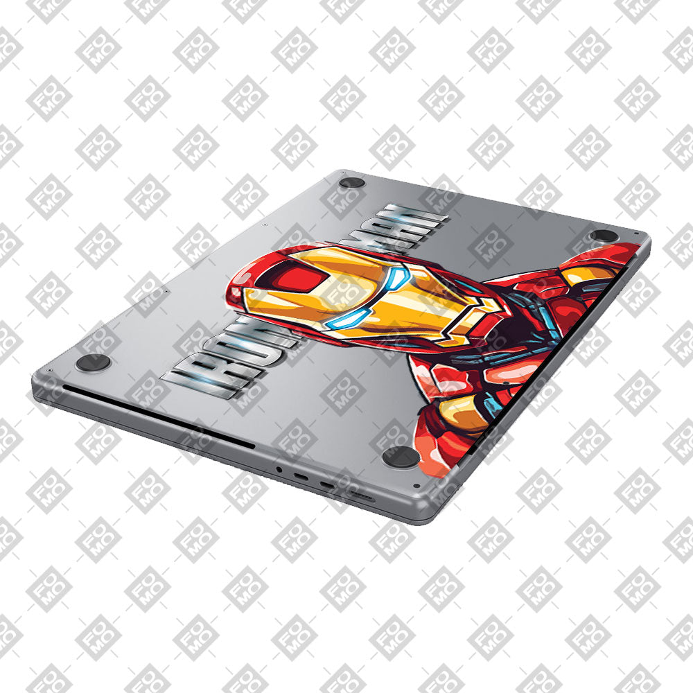 Transparent Arc Reactor Macbook Air 13 M5 2026 Laptop Skin