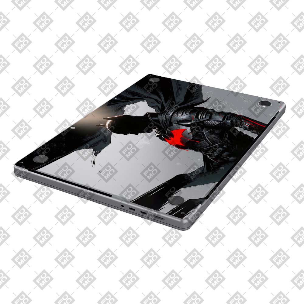 Transparent Dark Knight Macbook Air 13 M5 2026 Laptop Skin