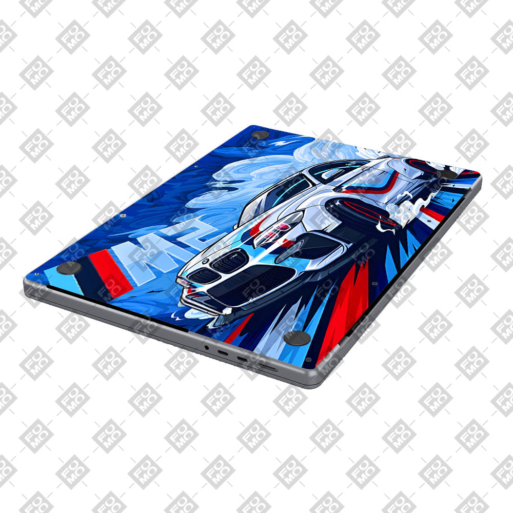 BMW M2 Macbook Air 13 M5 2026 3D Laptop Skin