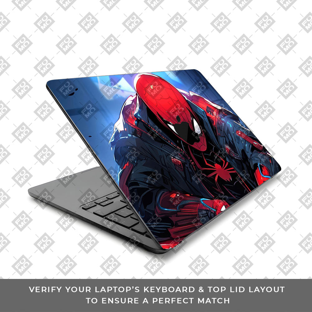 Spiderman Classic Macbook Air 15 M5 2026 3D Laptop Skin